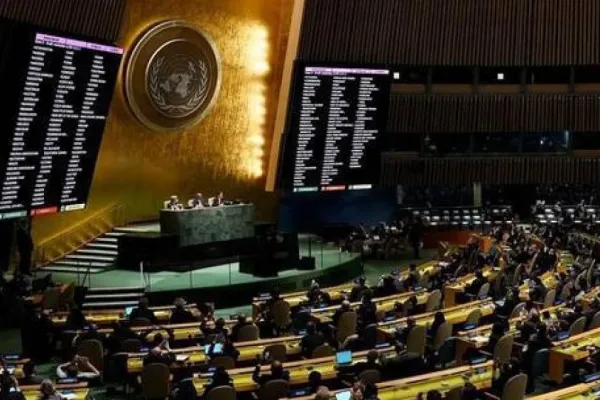 الأمم المتحدة تدعم حق الشعب الفلسطيني في تقرير مصيره بأغلبية ساحقة
